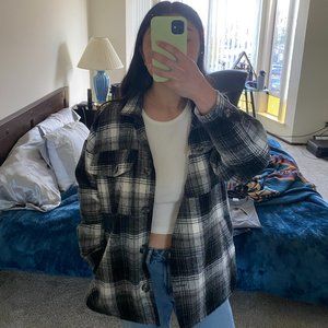 Plaid coat